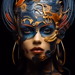 Intricate Indigo