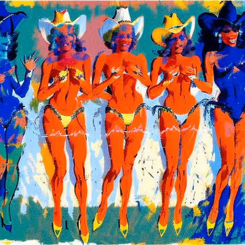 THE SMILING COWGIRLS