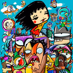 Children’s art development X KIKU’S WORLD by SABR