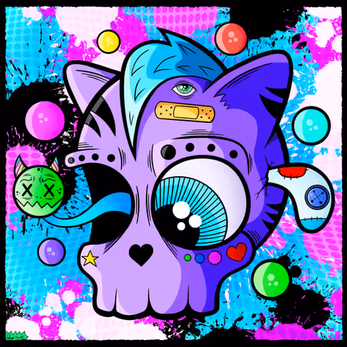 Planet Cat Skull