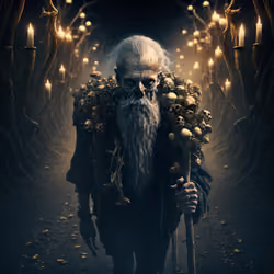 Dark Tarot Card #9: The Hermit