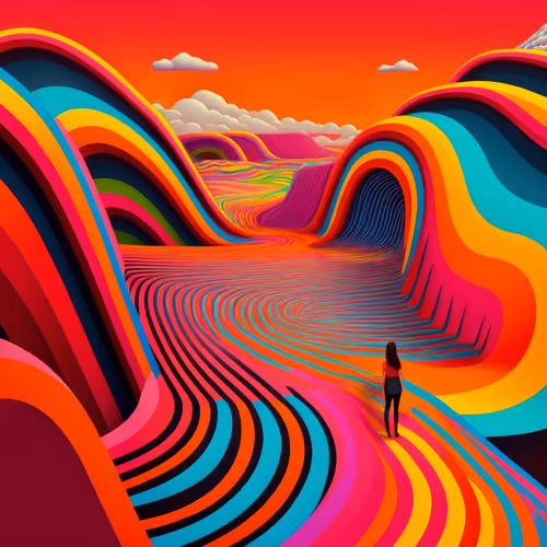 Into The Vortex 15 // Walking On A Rainbow