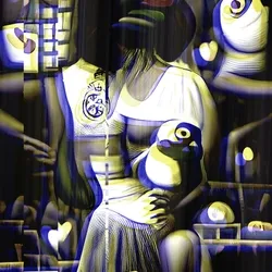 Degen Pepe #1 GIF: Whose Body? (Dark Version)