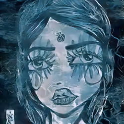"It's so quiet here" 2022  By Dezthecreator  X  Sabet "Stargirl 2022"