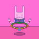 Meditation Rabbit #128