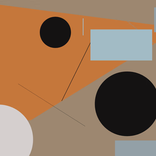 Abstract art. Sad NY rat.
