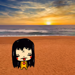 Kiku's Sunset Walk 2022 Eloise Robbertze X Kiku's World by Sabet