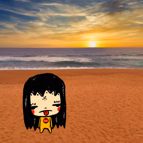 Kiku's Sunset Walk 2022 Eloise Robbertze X Kiku's World by Sabet