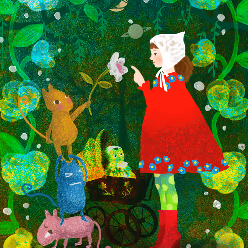moonlit walk