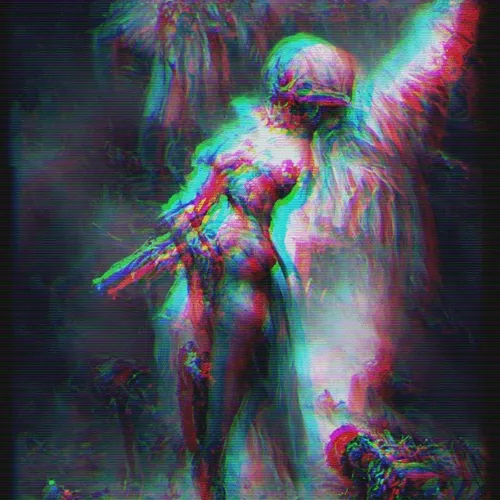 Naked Angel Of Death: The Conscript's Death by Mad Monk