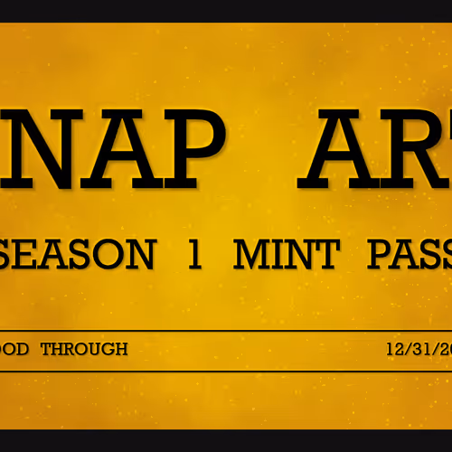 8nap Art Season One Mint Pass