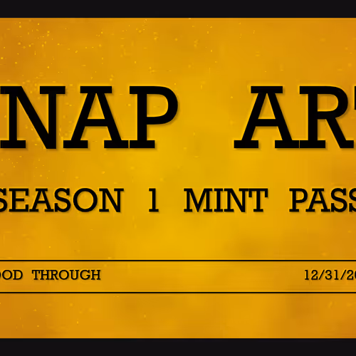 8nap Art Season One Mint Pass