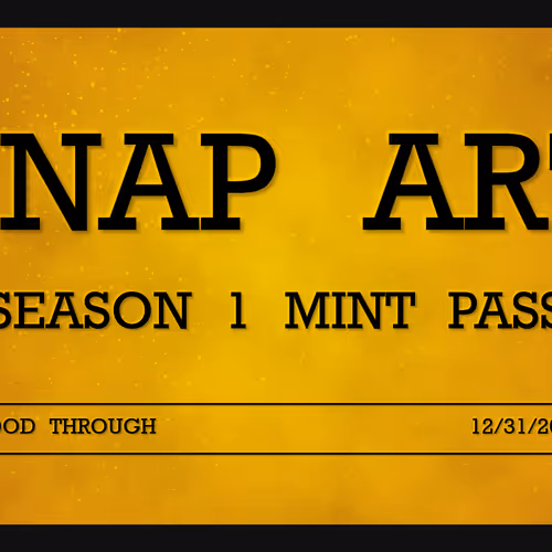 8nap Art Season One Mint Pass