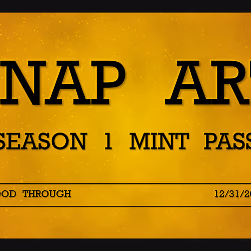 8nap Art Season One Mint Pass