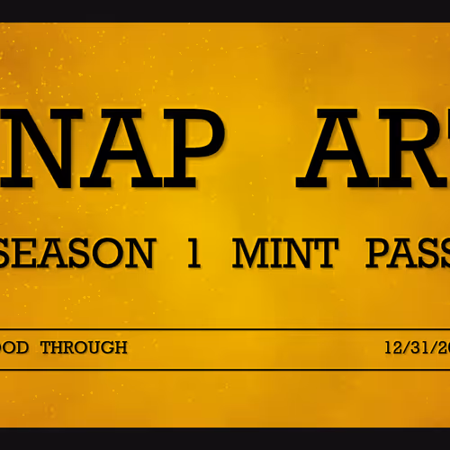8nap Art Season One Mint Pass