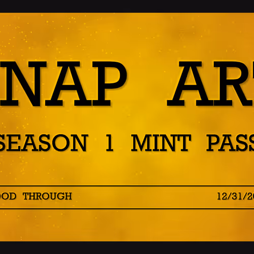 8nap Art Season One Mint Pass