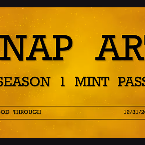 8nap Art Season One Mint Pass