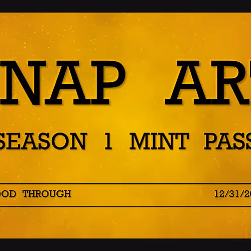 8NAP ART Season One Mint Pass #75