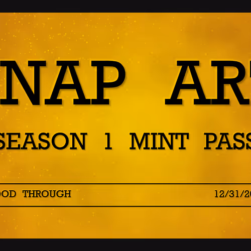 8nap Art Season One Mint Pass