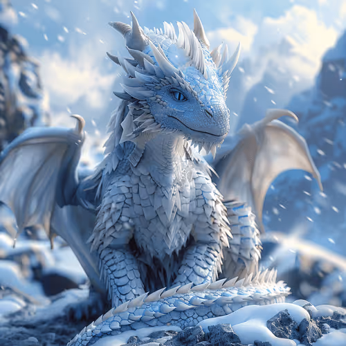 DRAGON: POLAR FROST DRACO