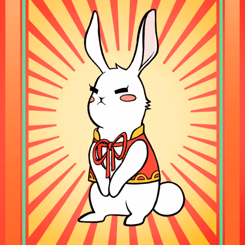 Lucky Charm Rabbit Cards