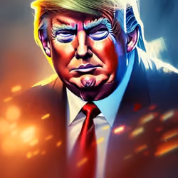 Official Welcome Back Trump Collection #46