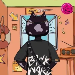 Black In Back Kat#1082