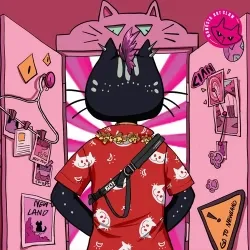 Black In Back Kat#1066