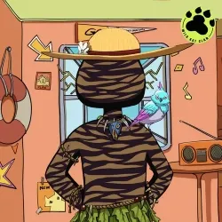 Black In Back Kat#1355