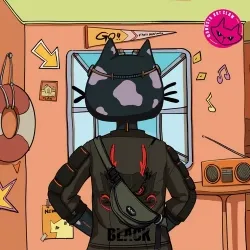 Black In Back Kat#680
