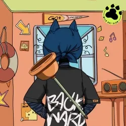 Black In Back Kat#2103