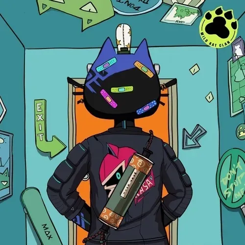 Black In Back Kat#700