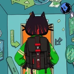 Black In Back Kat#1539
