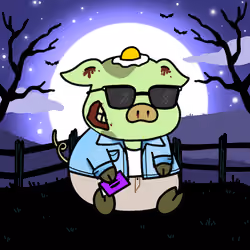 Zombie Piggie Palz #23 - BTPig RM