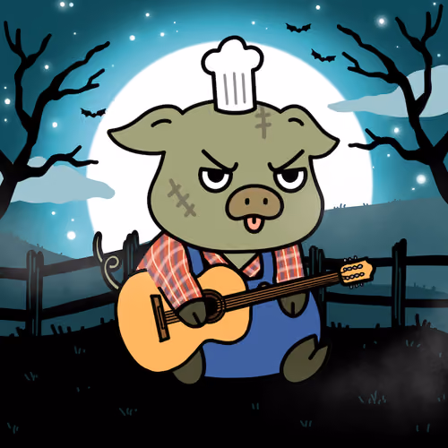 Zombie Piggie Palz #126 - Jamie