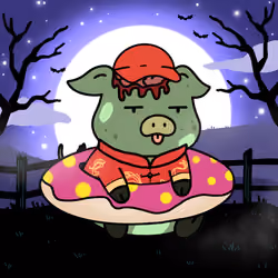 Zombie Piggie Palz #168 - Kai Wen