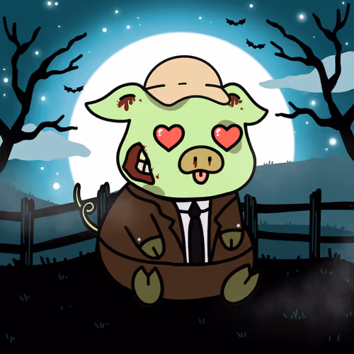 Zombie Piggie Palz #273 - Gunther