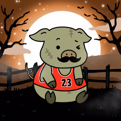 Zombie Piggie Palz #79 - Jeremy