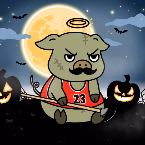 Zombie Piggie Palz #55 - Saint Mikhail