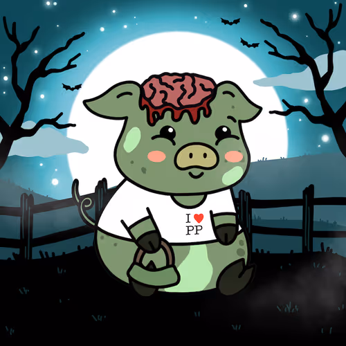 Zombie Piggie Palz #248 - Cathie