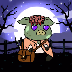 Zombie Piggie Palz #28 - BTPig V