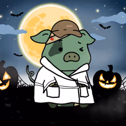 Zombie Piggie Palz #41 - Cozy Carl