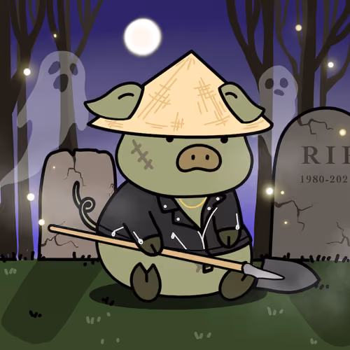 Zombie Piggie Palz #84 - Calvin
