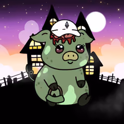 Zombie Piggie Palz #305 - Dairy