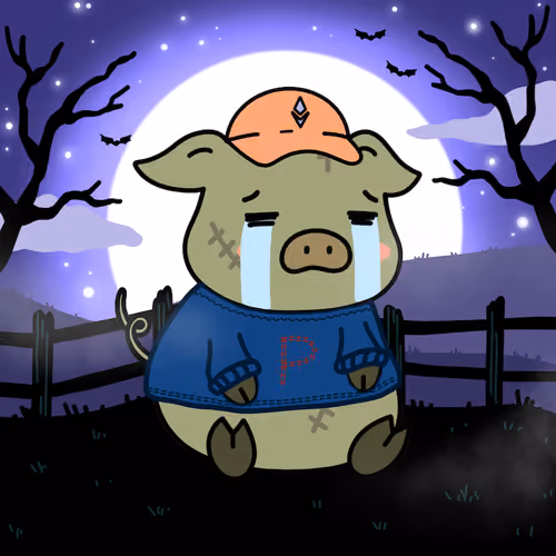 Zombie Piggie Palz #128 - Henri
