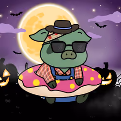 Zombie Piggie Palz #243 - Carson