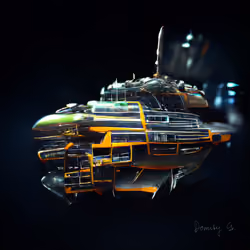 Spaceheads Spaceships #005
