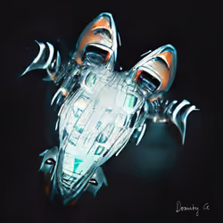 Spaceheads Spaceships #023