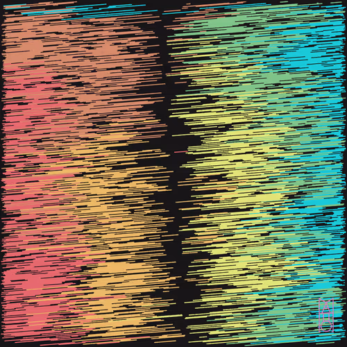 Time Between The Lines Is Thread Through The Mind