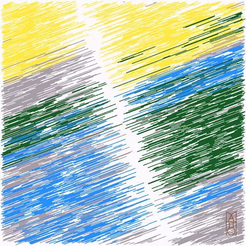 Time Between The Lines Is Thread Through The Mind